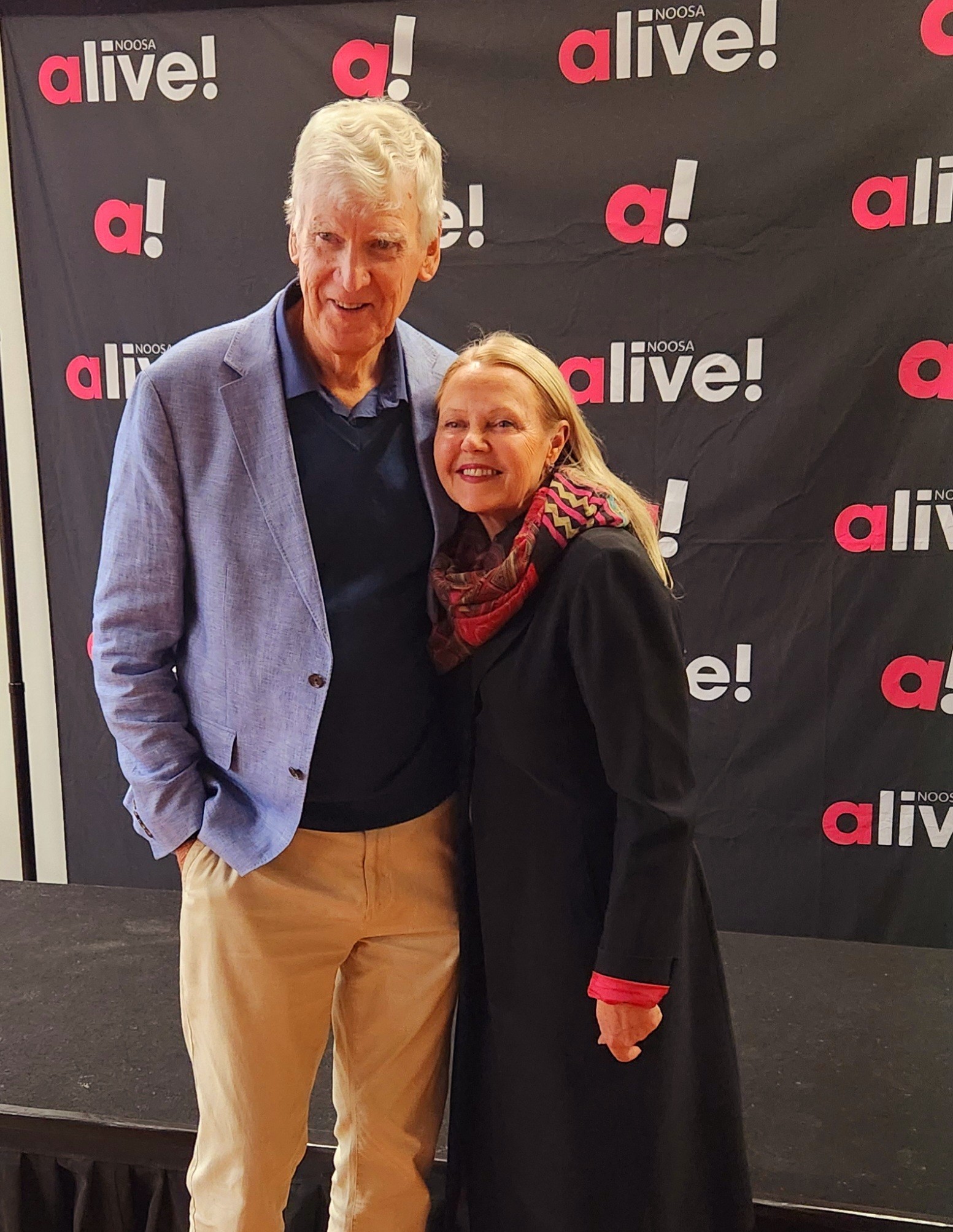 With John WIlliamson at 'Sleeping Dogs'